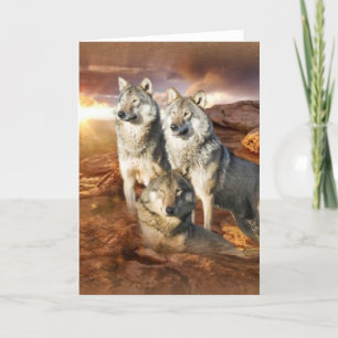 Carte Trio de loups