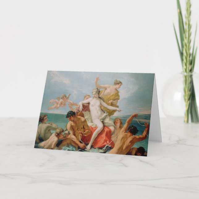 Carte Triomphe de la Vénus Marine | Sebastiano Ricci (Devant)