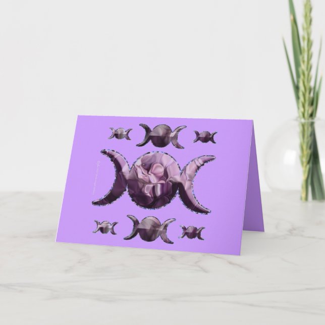 Carte triple de lune (Devant)