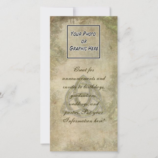 Carte Triquetra Natural (Devant)