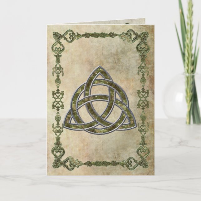 Carte Triquetra naturel (Devant)