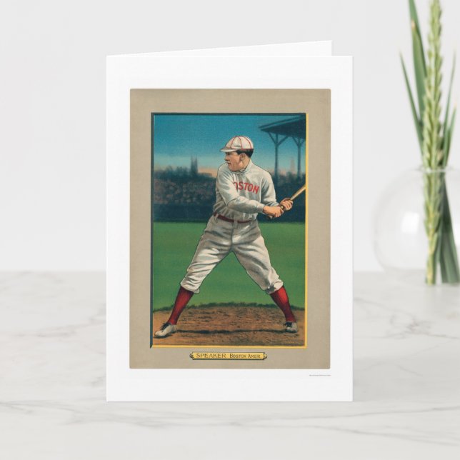 Carte Tris Conférencier Red Sox Great Baseball 1911 (Devant)
