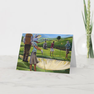Carte Trish Biddle - golf de dames