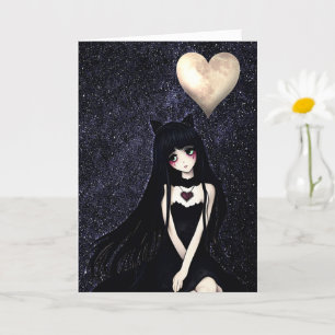 Carte Triste Anime Girl Missing You