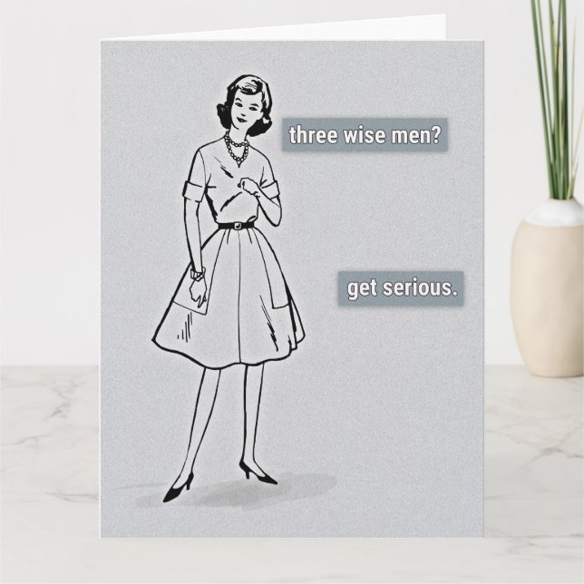 Carte Trois hommes sages (Devant)