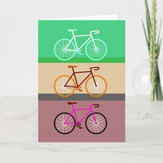 Carte Trois vélos