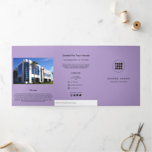 CARTE TROIS VOLETS 