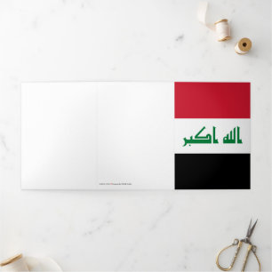 Carte Trois Volets Flot d'Iraq