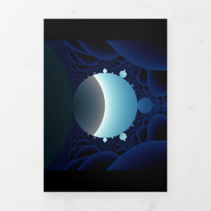 Carte Trois Volets Fractal