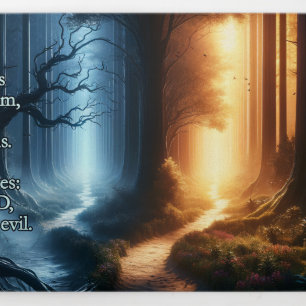 Carte Trois Volets Proverbes 3:3–7 KJV Tract - Ayez confiance dans l'