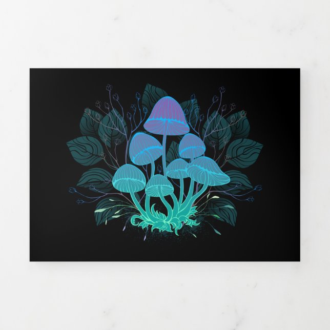 Carte Trois Volets Tabourets dans Bushes (Page de couverture)