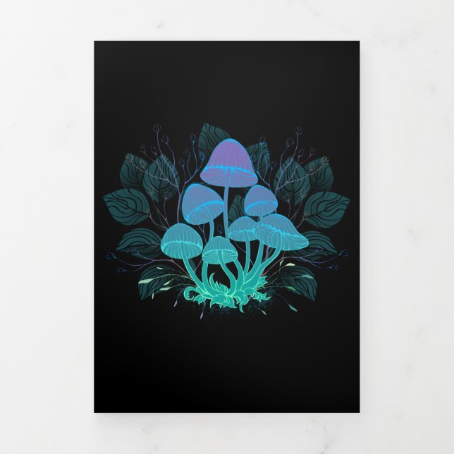 Carte Trois Volets Tabourets dans Bushes (Page de couverture)