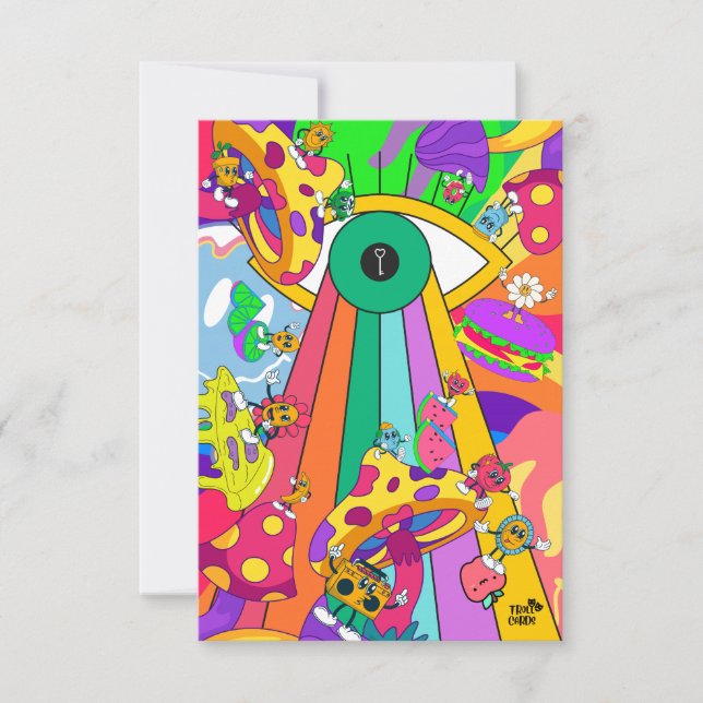 CARTE TROLLS TRIPPY (Devant)