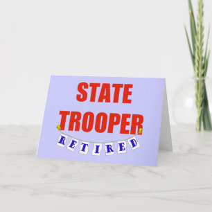 CARTE TROOPER DE L'ÉTAT RETRAITÉ