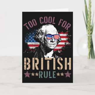 Carte Trop Cool Pour Le Règlement Britannique T-Shirt 4