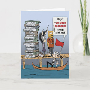 CARTE TROP DE BAGAGES !