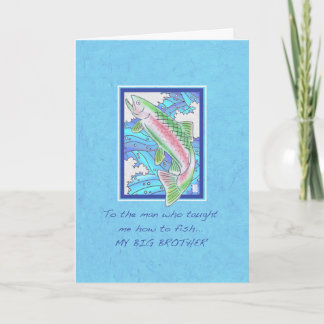 Carte Truite pour l'anniversaire de Big Brother
