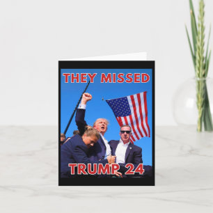 Carte Trump 2024 disparu - Maga politique patriotique