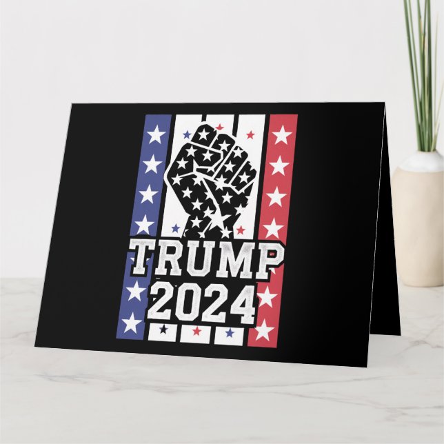 Carte Trump 2024 Premier hors-la-loi Hillbilly J.D.Vance (Devant)