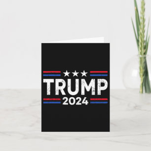 Carte Trump 2024 Redonner à l'Amérique le drapeau améric