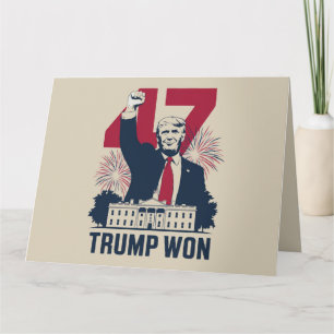 Carte Trump a encore gagné élection 2024 président 47e