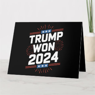 Carte Trump A Gagné Le 47E Président De La Maison Blanch