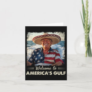 Carte Trump Amérique du Golfe Mexique président Trump So
