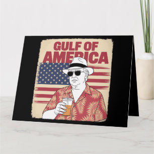 Carte Trump Amérique golfe du Mexique Président Trump