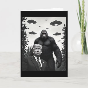 Carte Trump Bigfoot Ufo Rencontre Alienne Extraterrestre