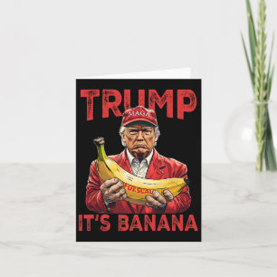 Carte Trump, c'est de la banane pour l'échelle