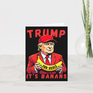 Carte Trump C'est une banane (pour échelle) Starship 