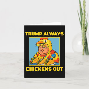 Carte Trump chasse toujours le mème drôle Taco