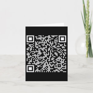Carte Trump Dance Qr drôle Président Trump Code de danse