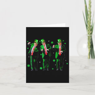 Carte Trump Danse Trump 2024 Rendre le Jour de la Saint