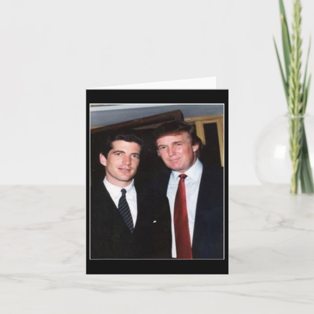 Carte Trump Et Jfk Anonymes (Devant)