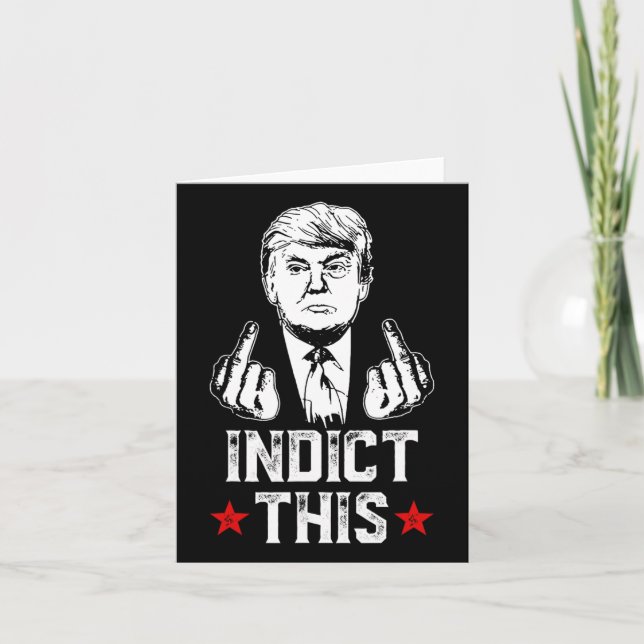 Carte Trump Indique Cette Arrestation Politique Pour Rép (Devant)