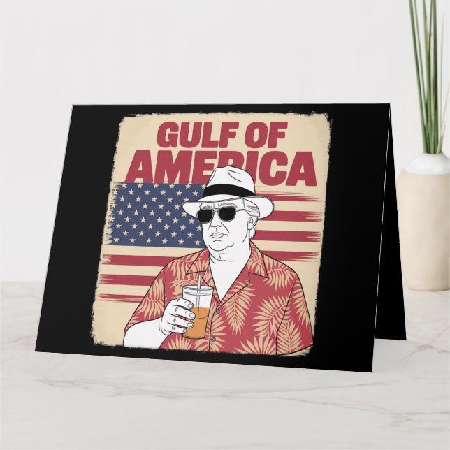 Carte Trump, le président Trump de l'Amérique du Golfe d (Devant)