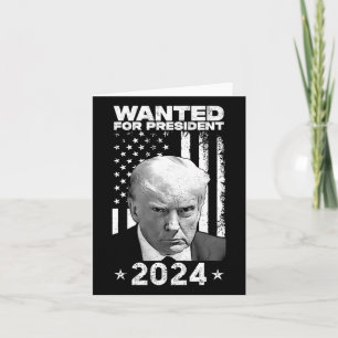 Carte Trump Mug Tiré Recherché Aux États-Unis Président 