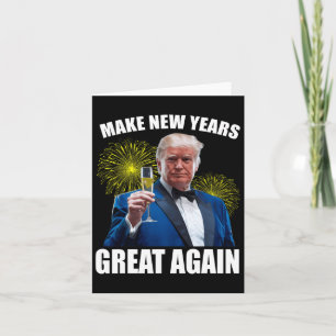 Carte Trump Rendre sa grandeur au Nouvel An Joyeux au No