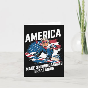 Carte Trump Snowboard Usa - Rendre le snowboard grand Ag