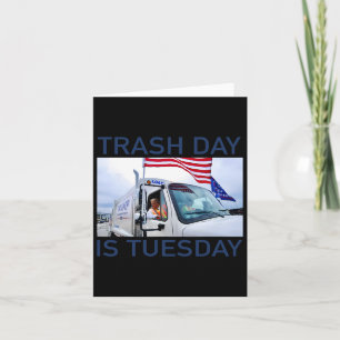 Carte Trump Trash 2024 Garbyge Vintage Pour Trump