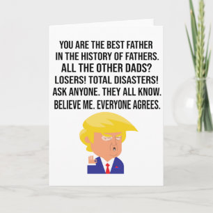 CARTE TRUMP : TU ES LE MEILLEUR PÈRE