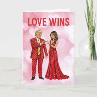 Carte Trump Valentine | Trump Valentine's Day Card