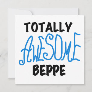 Carte Tshirts et cadeaux de Beppe totalement géniaux