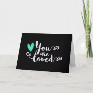CARTE **TU ES AIMÉ POUR TOUJOURS ET TOUJOURS PAR MOI**