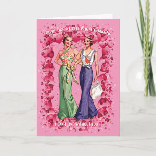 Carte Tu es comme mon chargeur de téléphone portable, Sa