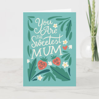 Carte Tu es la maman la plus gentille