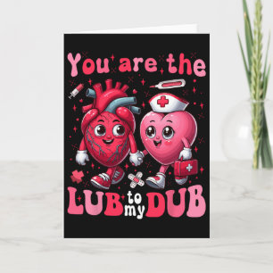 Carte Tu es le lubrifiant à mon Dub Cvicu Infirmière Val