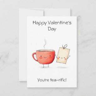 Carte "Tu es Thé-rrifique !" – Cadeau de la Saint-Valent