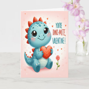 Carte Tu es un amour de la Saint-Valentin Dinosaure Mign